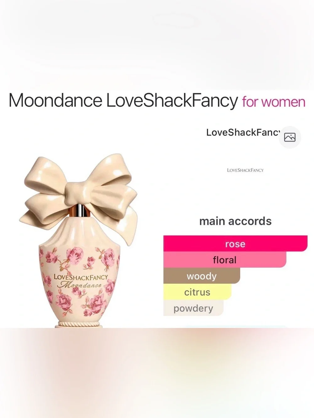 LoveShackFancy Scent Sample Bundle - Picture 3 of 6